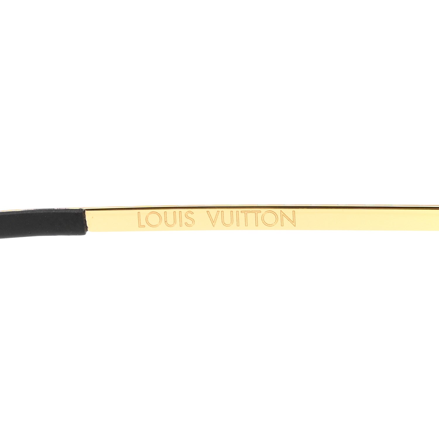 Louis Vuitton Les Parapluies De Cherbourg Sunglasses Z1394U Black Gold 5 of 8