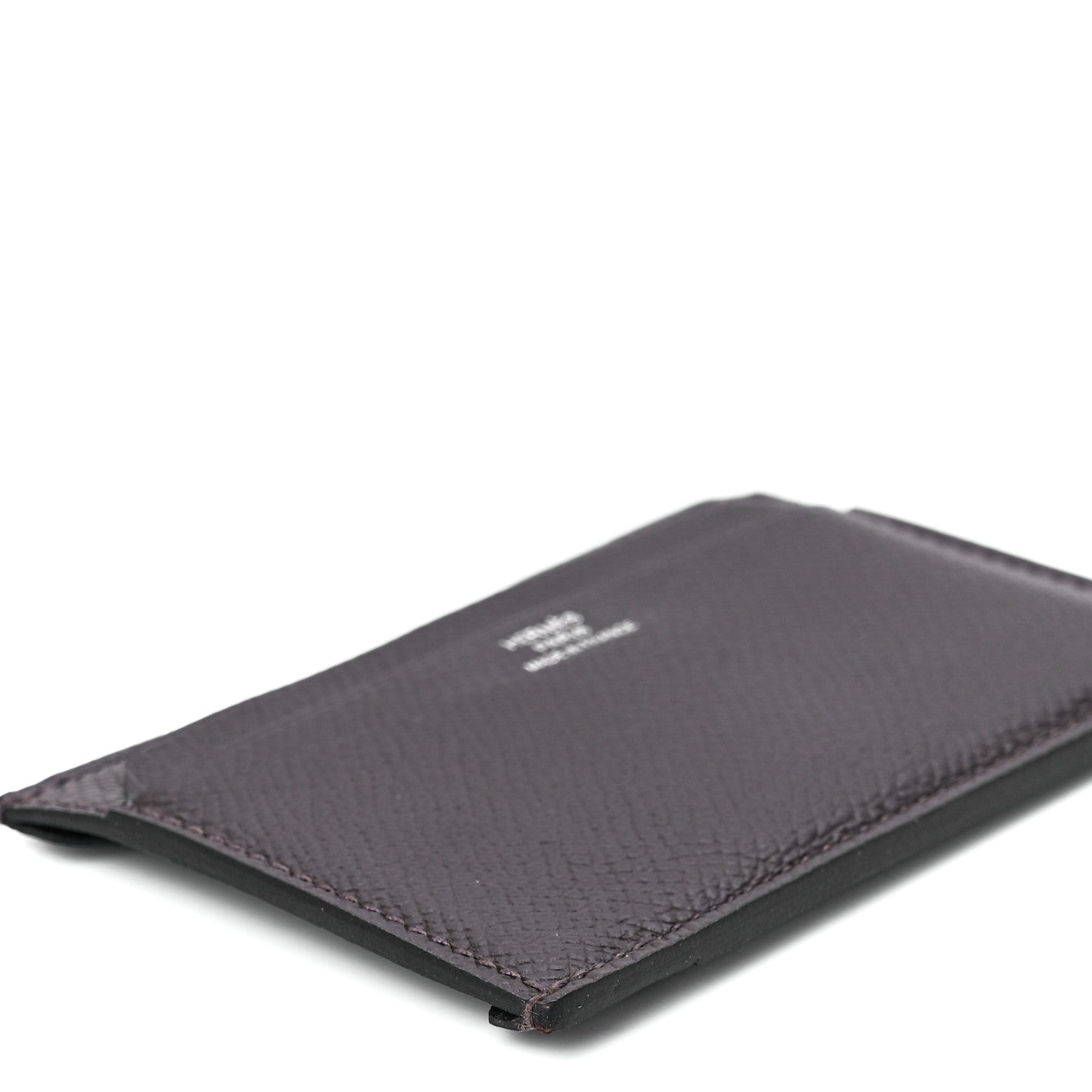 Hermes Epsom City 4CC Card Holder Chocolate 9 of 10