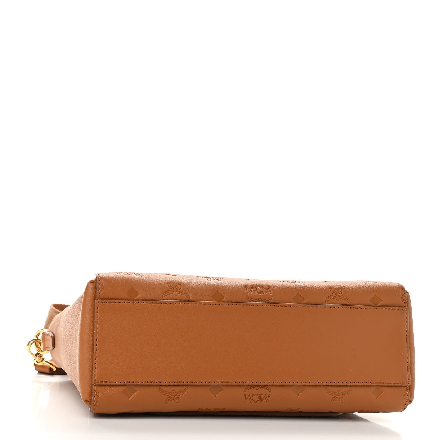 McM様 MCM Calfskin Ottomar Essential Crossbody Bag Cognac 970793
