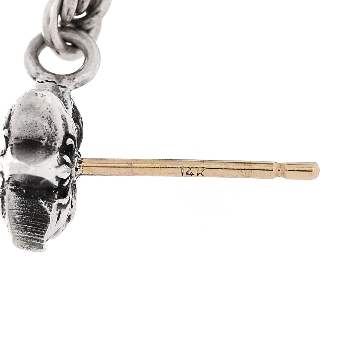 Chrome Hearts Sterling Silver Jojo Drop Earring 4 of 5