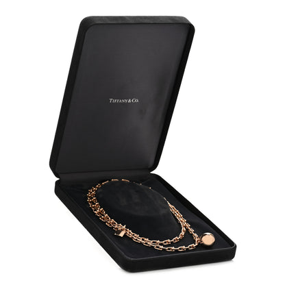 Tiffany 18K Rose Gold HardWear Wrap Necklace 5 of 5