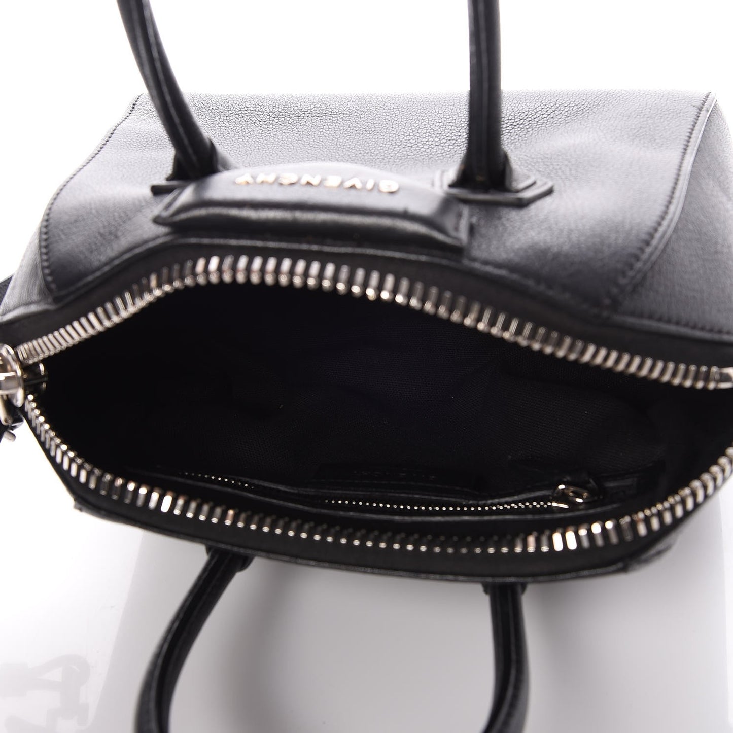 Sugar Goatskin Mini Antigona Black