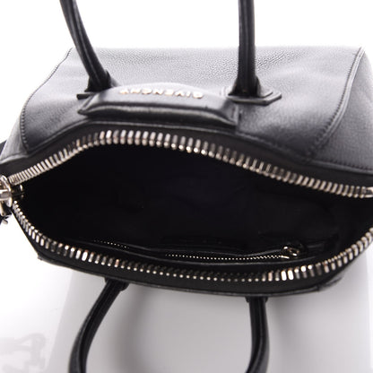 Givenchy Sugar Goatskin Mini Antigona Black 5 of 7