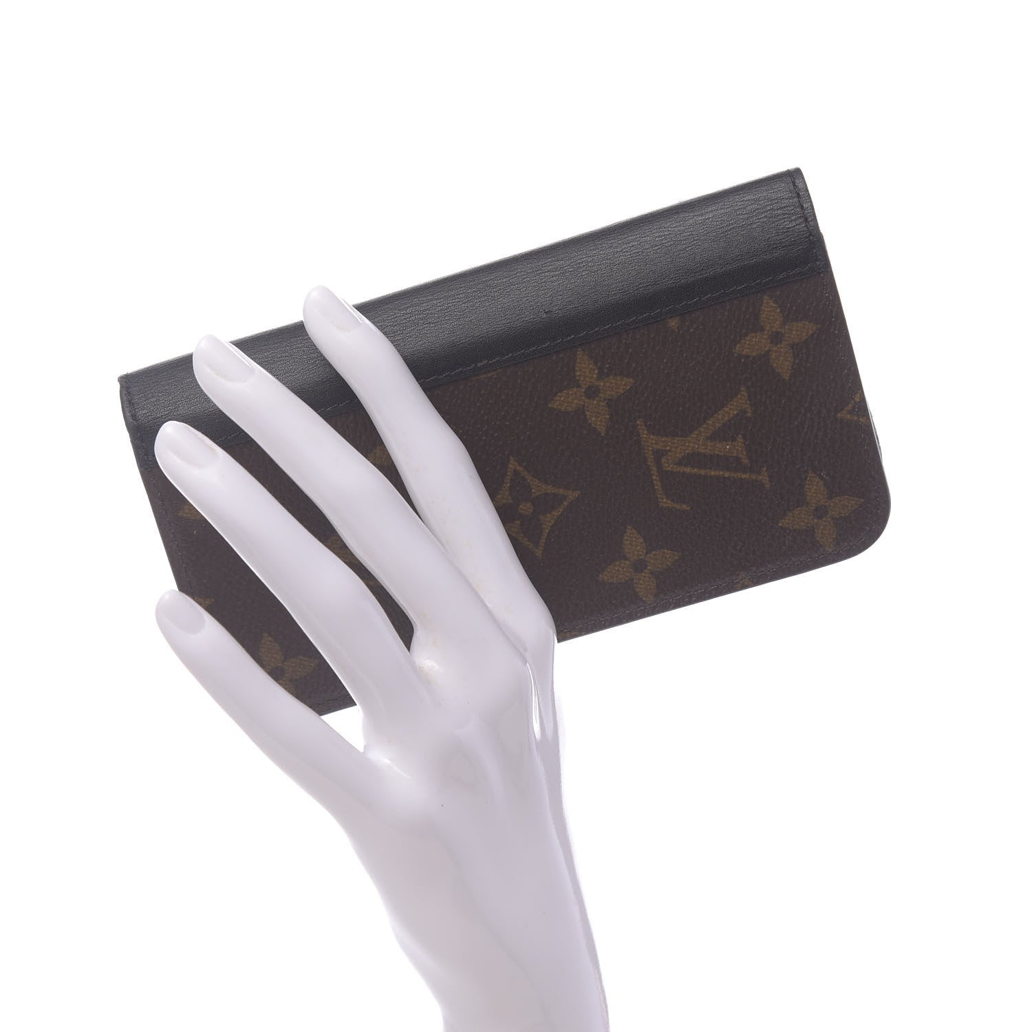 Louis Vuitton Monogram iPhone XS Folio Case Black 2 of 8