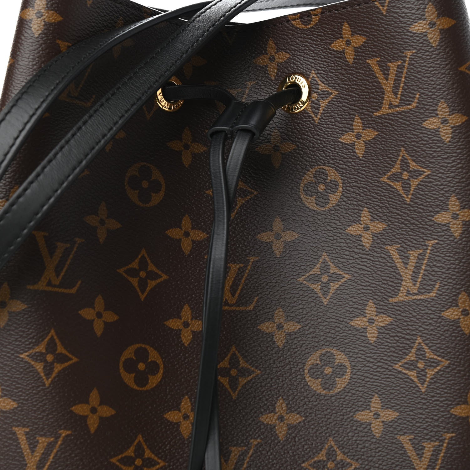 Louis Vuitton Monogram Neonoe MM Black 8 of 8