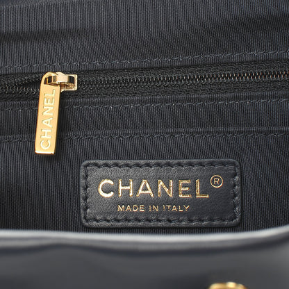 Chanel Calfskin Quilted Large Urban Spirit Backpack Navy 6 of 9