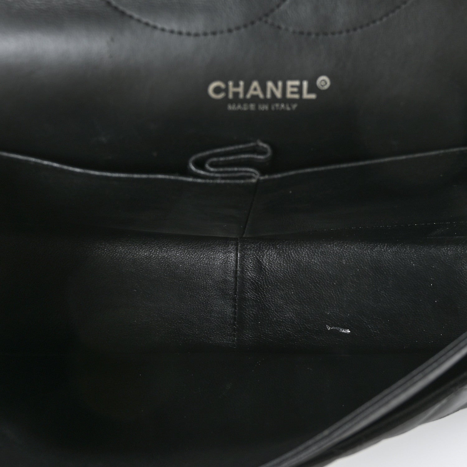 Chanel Lambskin Quilted Jumbo Double Flap So Black 5 of 11