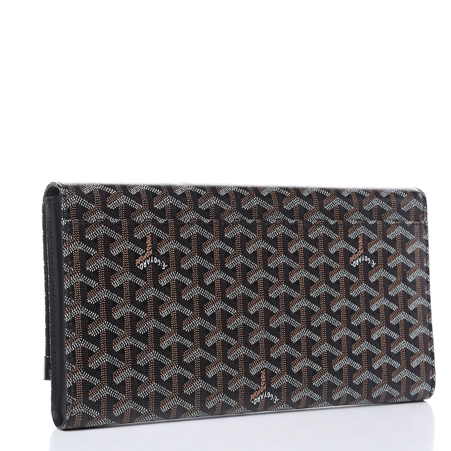 Goyardine Monte Carlo Bois Clutch Black