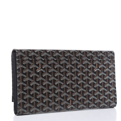 Goyard Goyardine Monte Carlo Bois Clutch Black 3 of 9