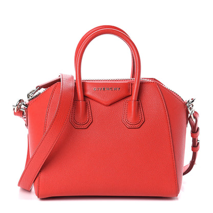 Givenchy Sugar Goatskin Mini Antigona Medium Red 1 of 8
