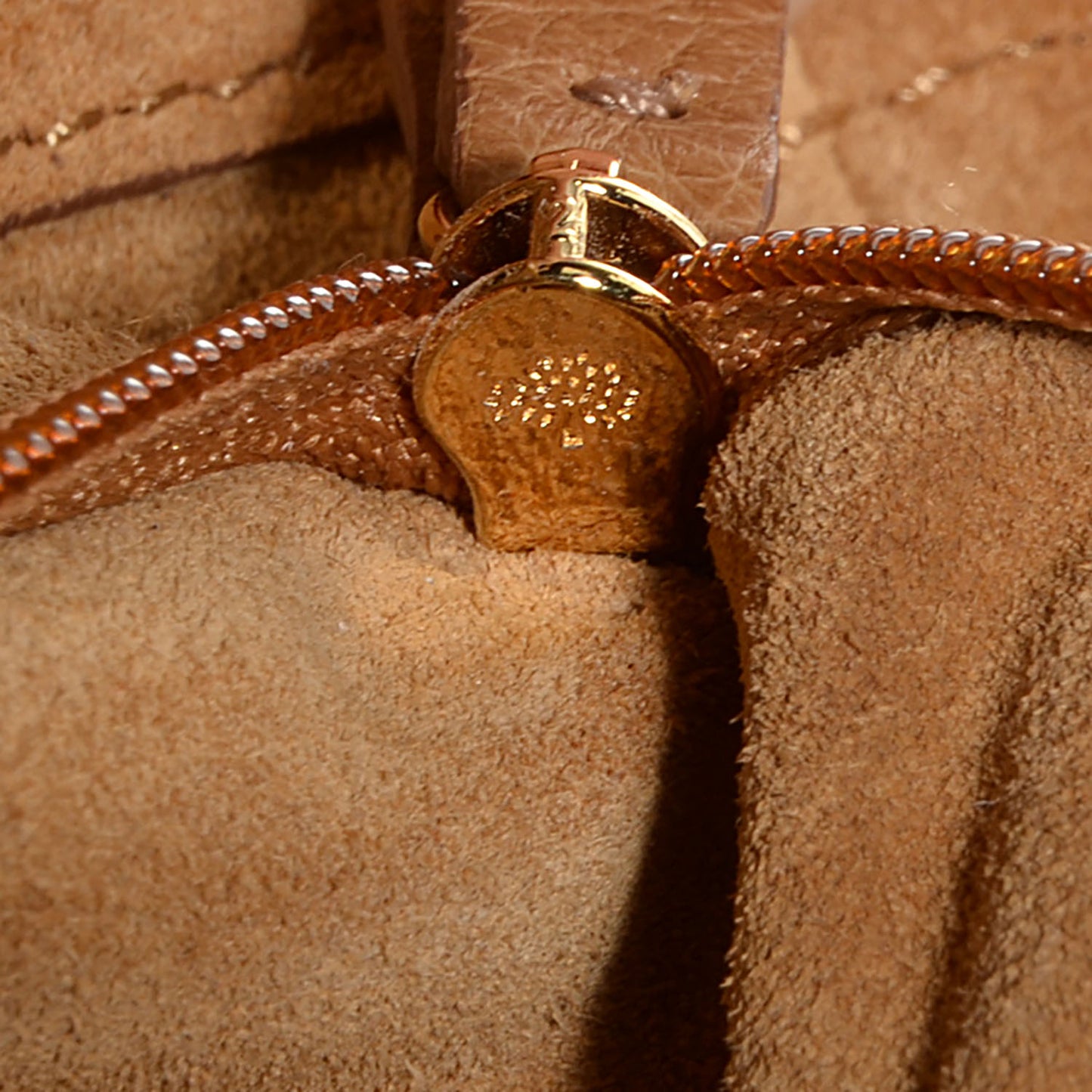 Soft Grain Leather Medium Lily Deer Brown