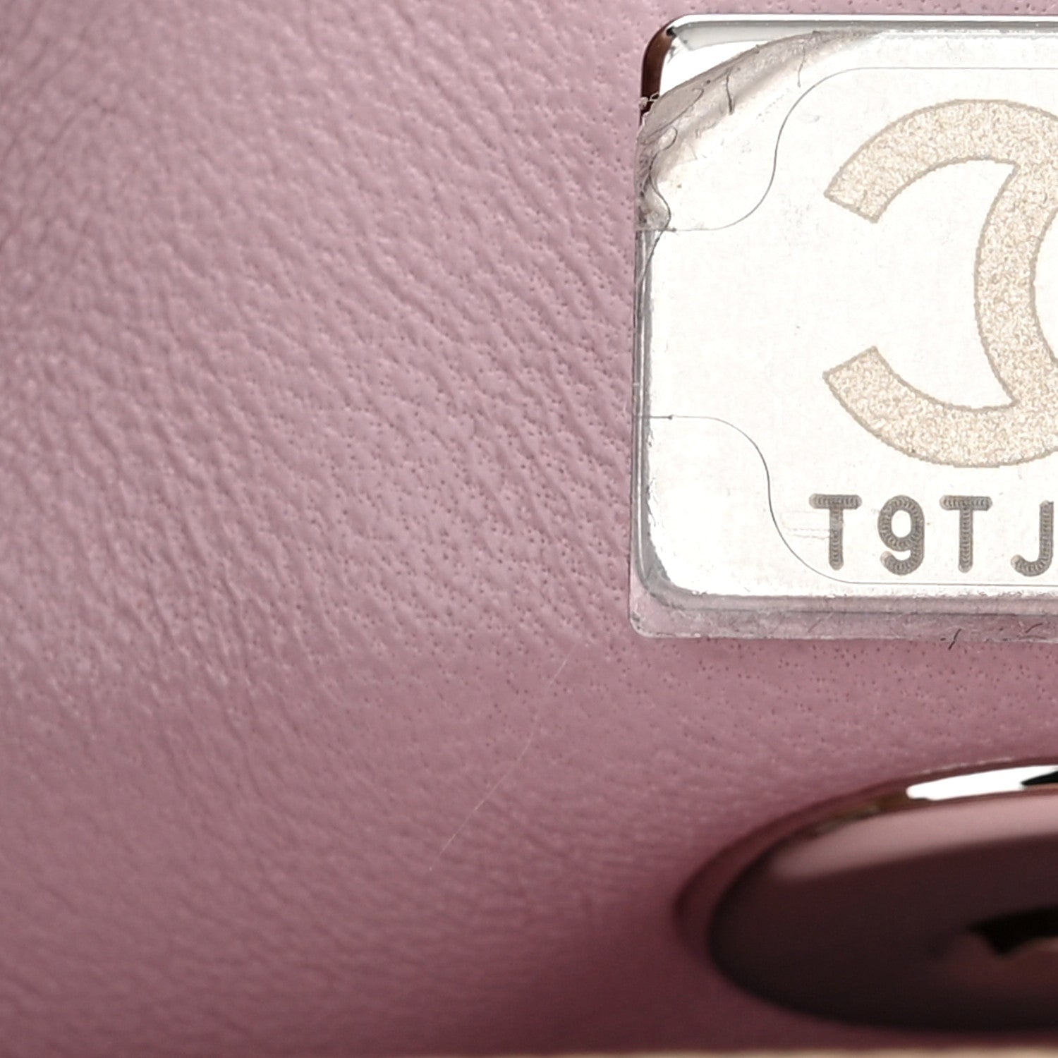 Chanel Iridescent Caviar Quilted Mini Coco Handle Flap Pink 7 of 11
