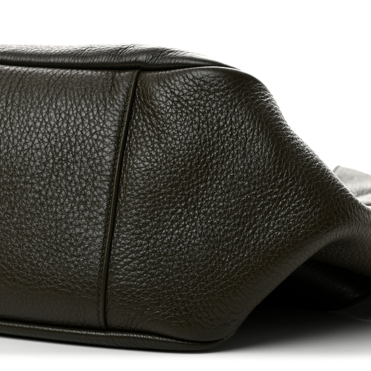 Saint Laurent Grained Deerskin Bea Tote Light Musk 10 of 12