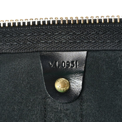 Louis Vuitton Epi Keepall 45 Black 6 of 17