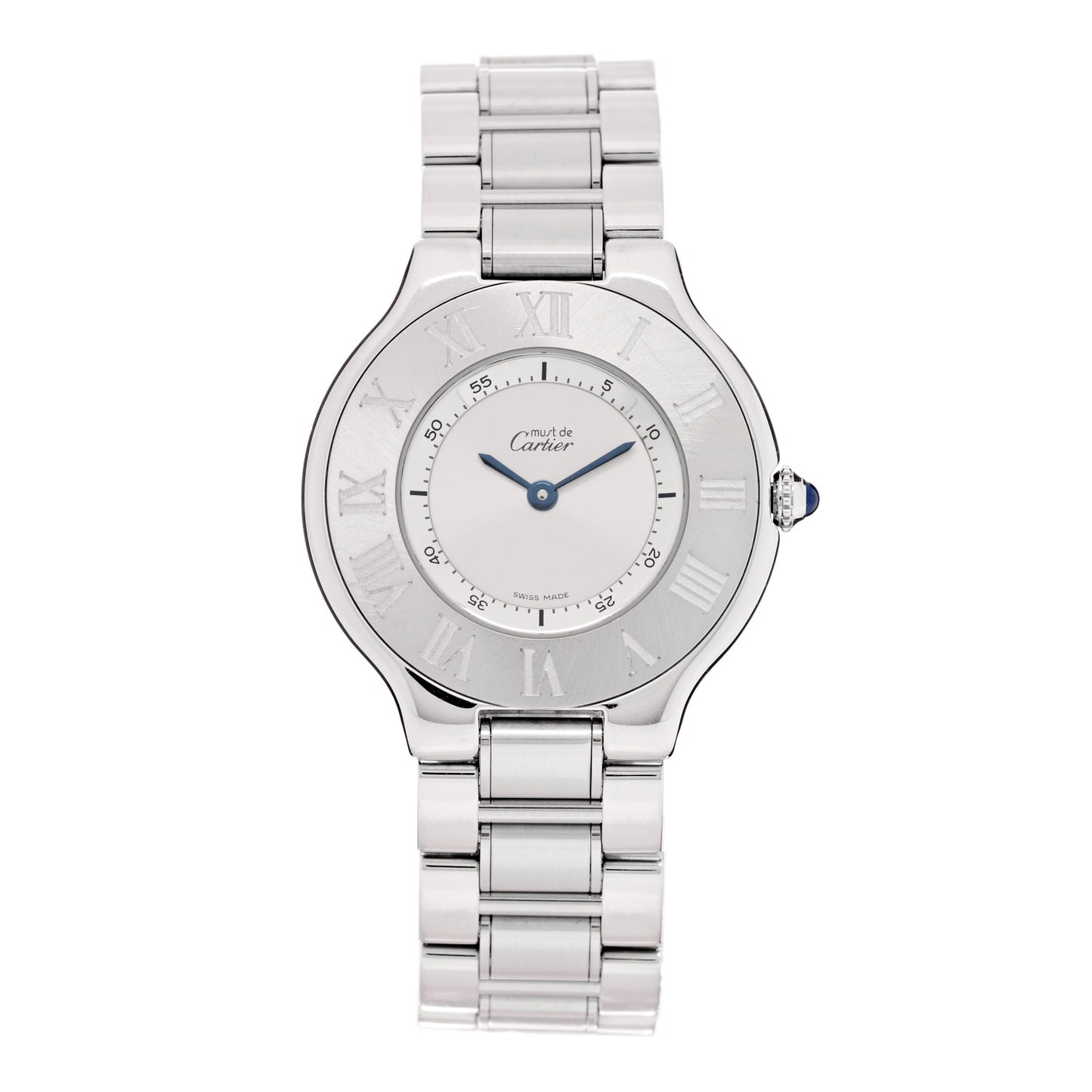 Stainless Steel 31mm Must De 21 Quartz Watch