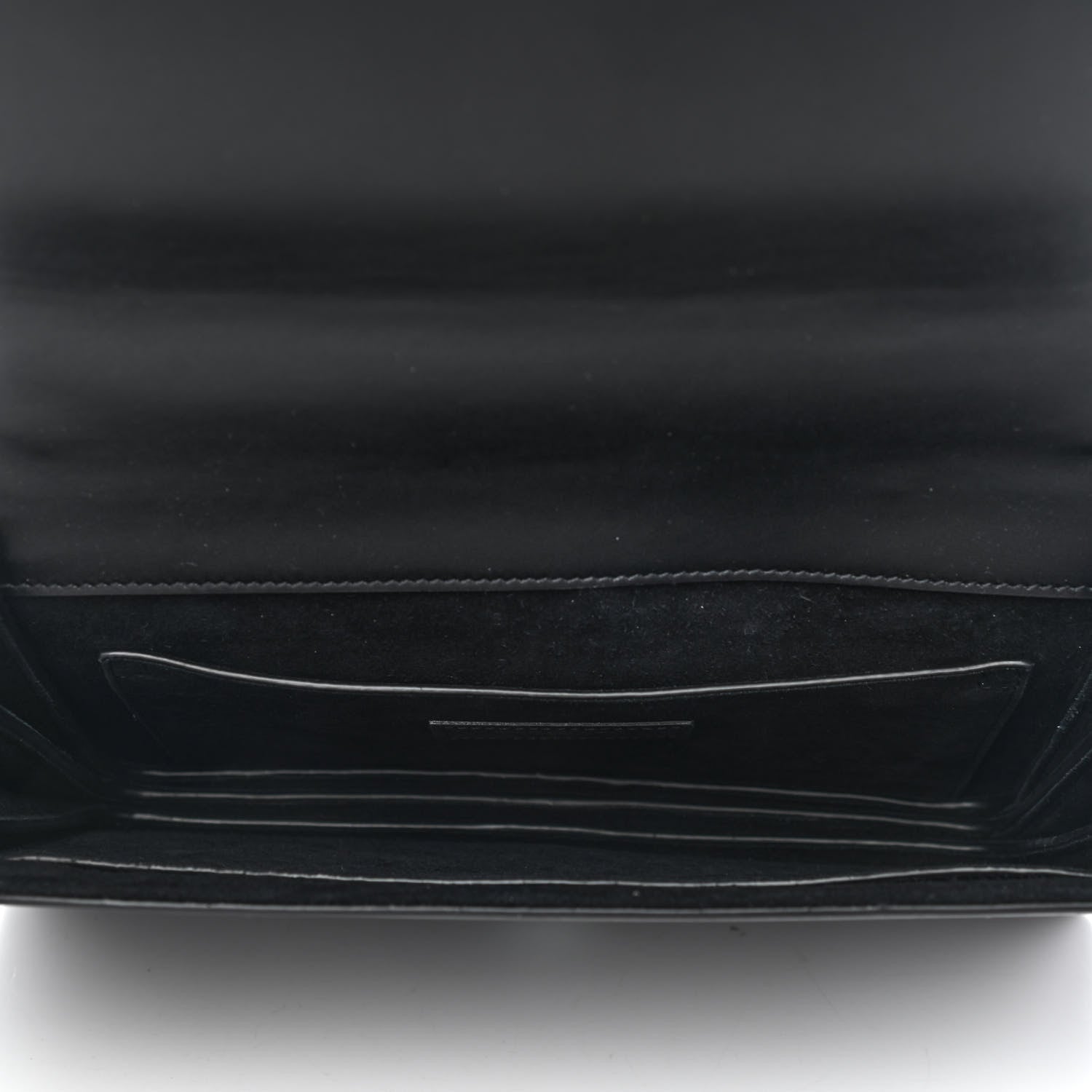 Saint Laurent Smooth Calfskin Shoulder Bag Black 5 of 9