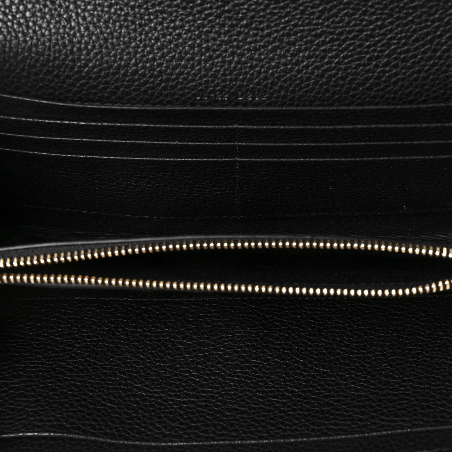 Salvatore Ferragamo Calfskin City Wallet On Chain Black 5 of 6