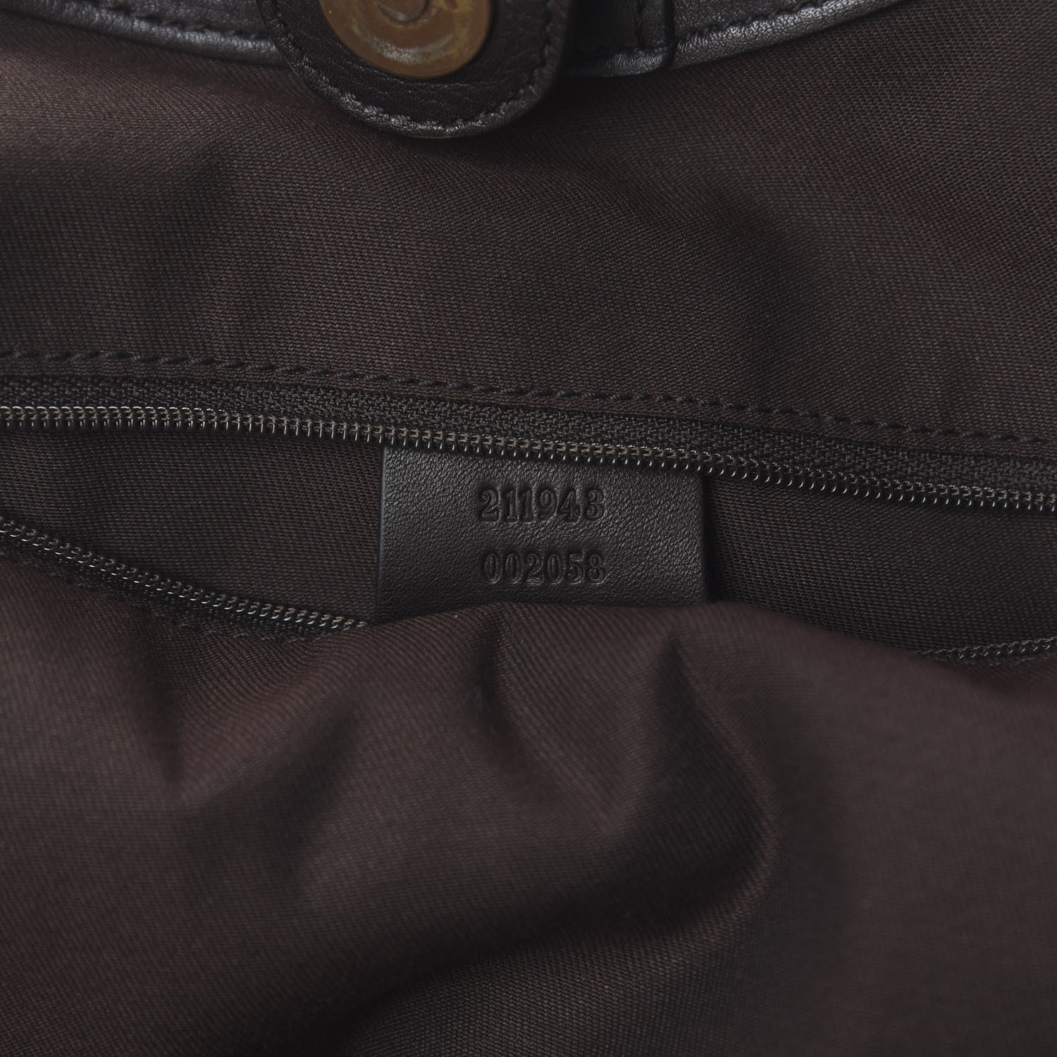 Gucci Monogram Large Sukey Tote Dark Brown 6 of 9