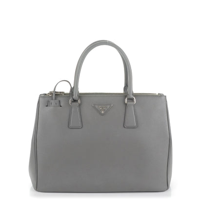 Prada Saffiano Medium Galleria Double Zip Tote Marmo 1 of 7