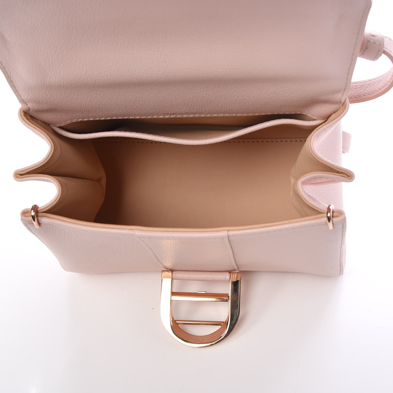 DELVAUX ピンク ケース Delvaux Brillant Pink Compact Wallet