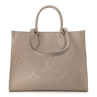 Louis Vuitton Empreinte Monogram Giant Onthego MM Tourterelle 1 of 8