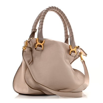 Chloe Calfskin Medium Marcie Satchel Nude Pink 3 of 10