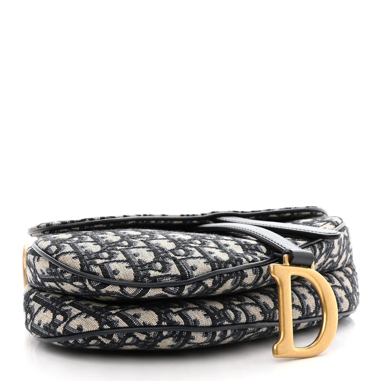 Oblique Saddle Bag Blue