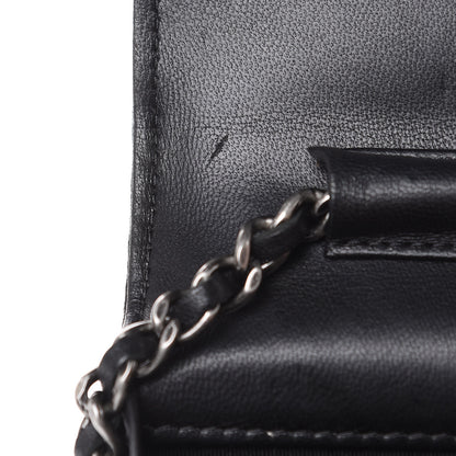 Chanel Tweed Wallet On Chain WOC Green Red Beige Black 15 of 16