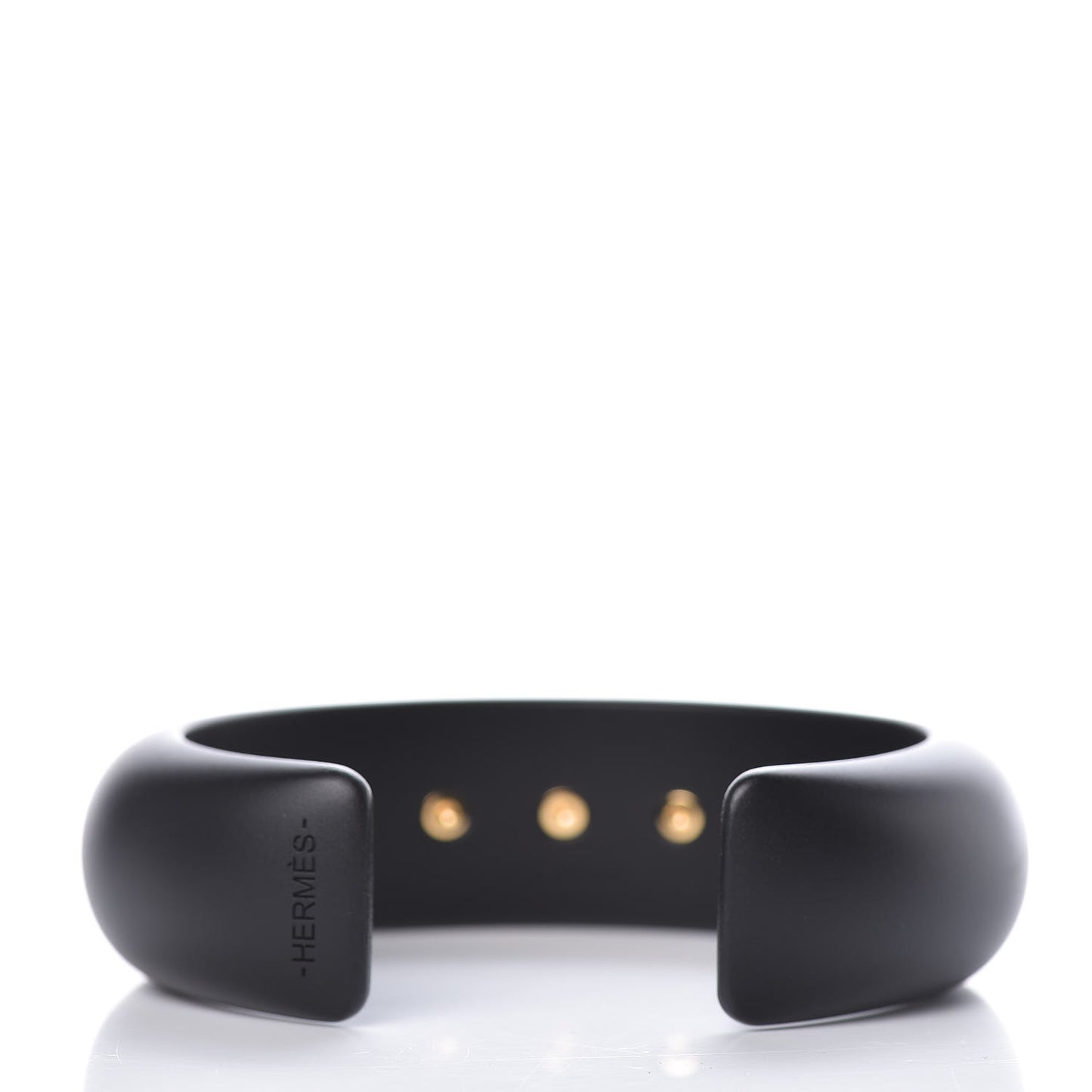 Pearwood Medor Fine Cuff S Bracelet Black