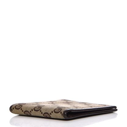 Gucci Mens Monogram Bi-Fold Wallet Dark Brown 4 of 10