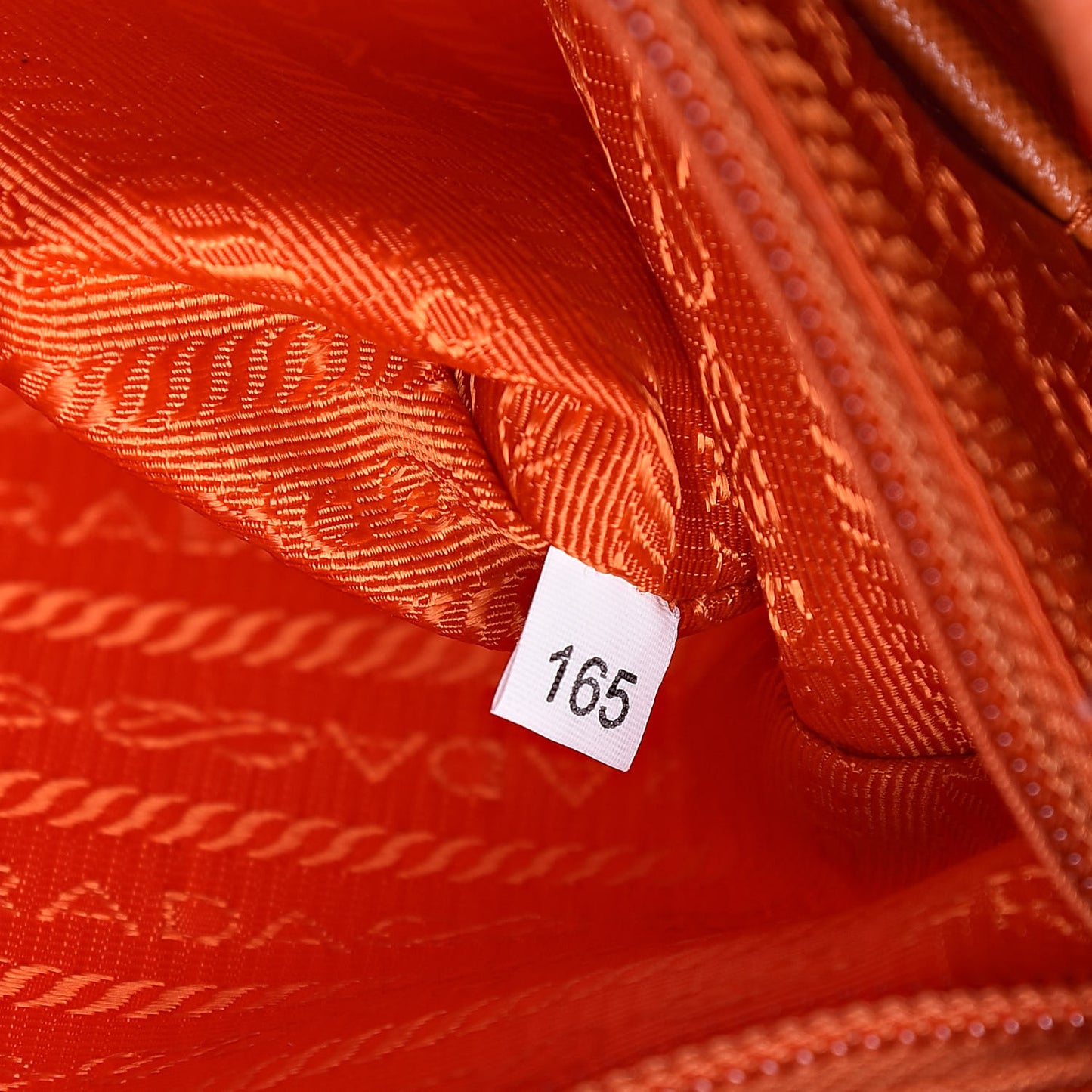 Nylon Vela Flat Messenger Bag Papaya