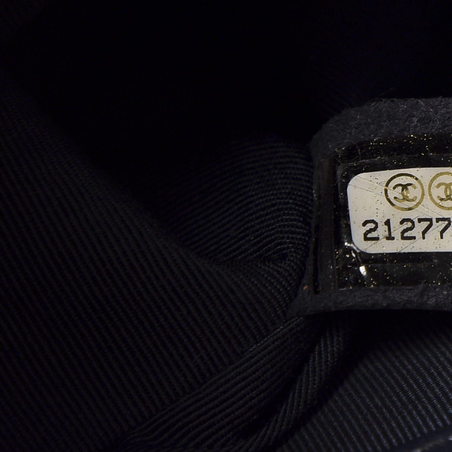 Chanel Lambskin Quilted Medium Boy Flap Black 9 of 10