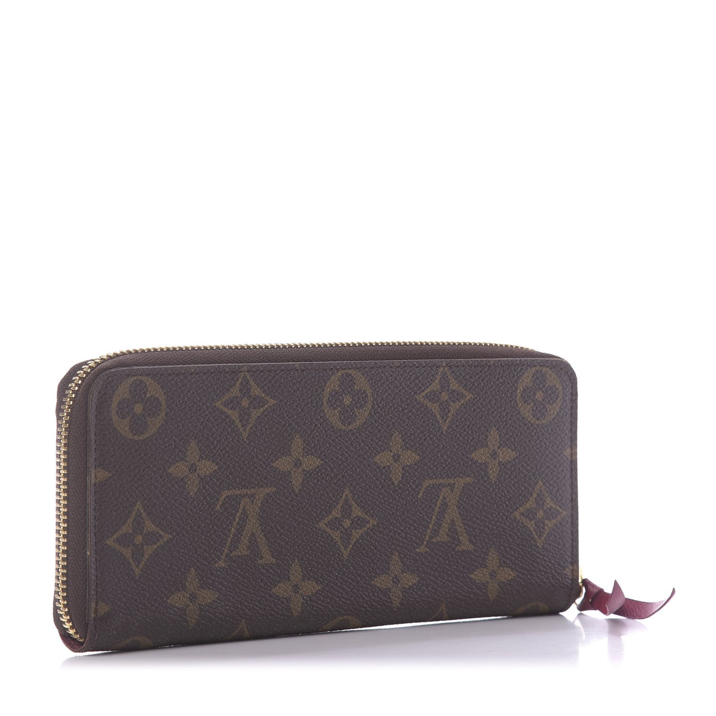 Monogram Clemence Wallet Fuchsia