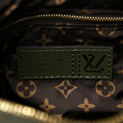 Louis Vuitton Econyl Mini Monogram Pillow Speedy Bandouliere 25 Khaki 6 of 9