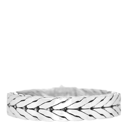 John Hardy Sterling Silver Diamond 16mm Modern Chain Bracelet 2 of 3