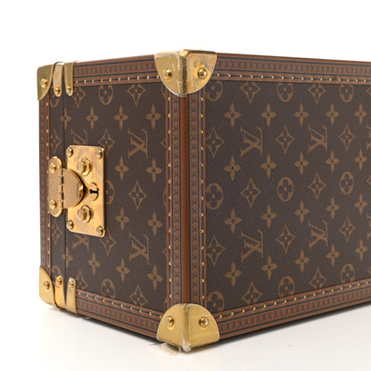 Louis Vuitton Monogram Boite Flacons Beauty Train Trunk Case Rouge Flamme 12 of 15