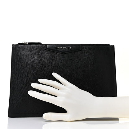Givenchy Sugar Goatskin Medium Antigona Pouch Black 2 of 9