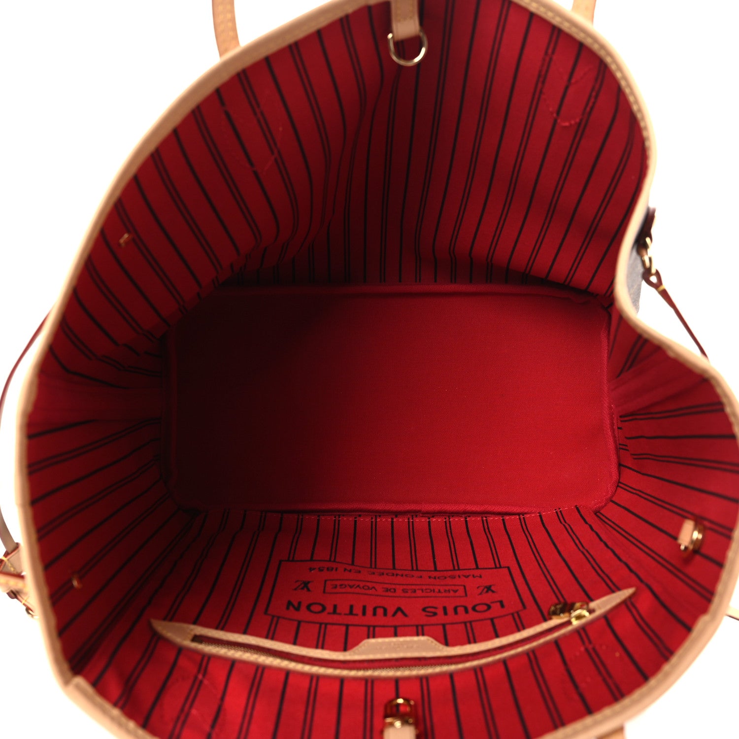 Louis Vuitton Monogram Neo Neverfull MM Cherry 6 of 9