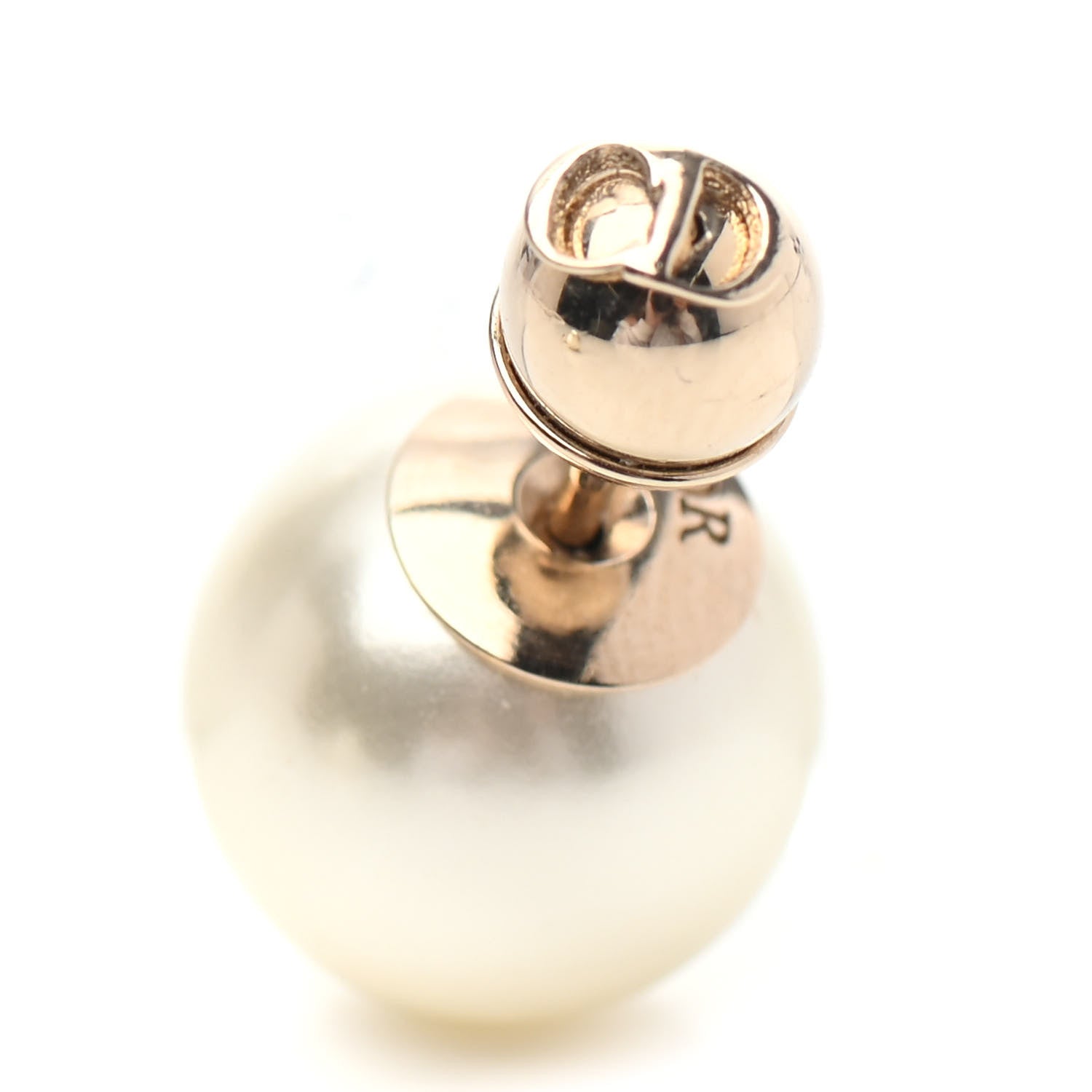 Christian Dior Pearl Tribal Earrings 4 of 4