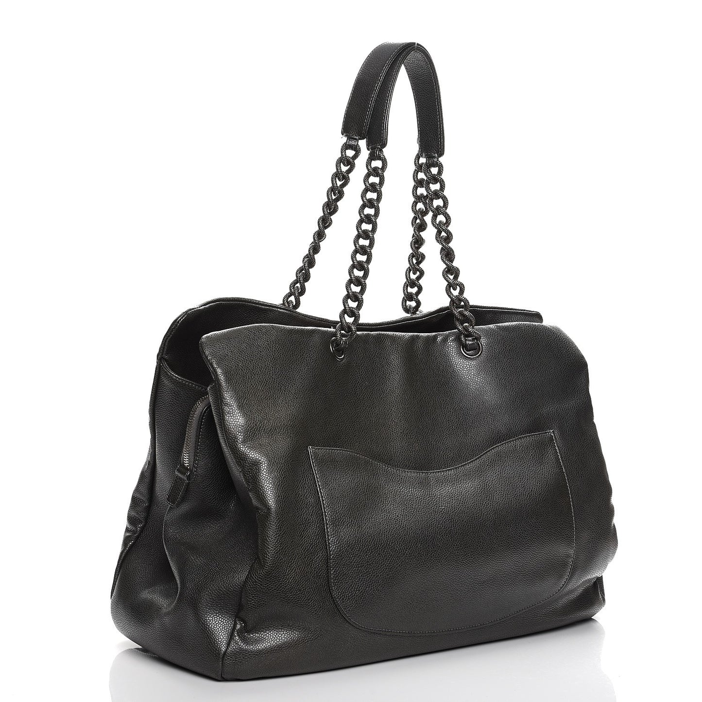 Caviar 31 Large Tote Dark Grey