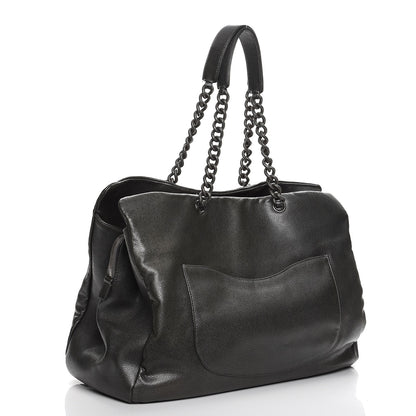 Chanel Caviar 31 Large Tote Dark Grey 3 of 14
