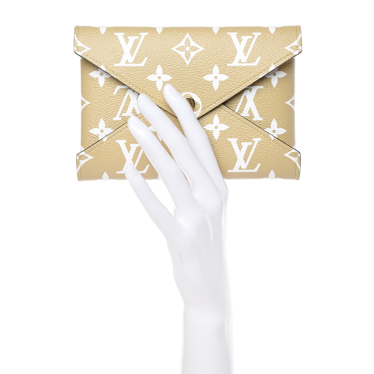 Louis Vuitton Monogram Giant Medium Kirigami Pochette Insert Beige 2 of 7