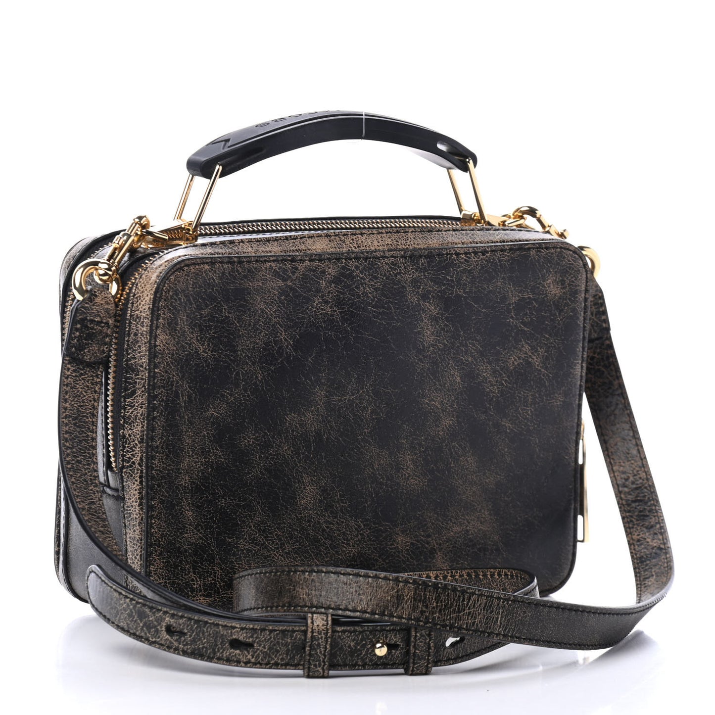 Calfskin The Box 20 Crossbody Black