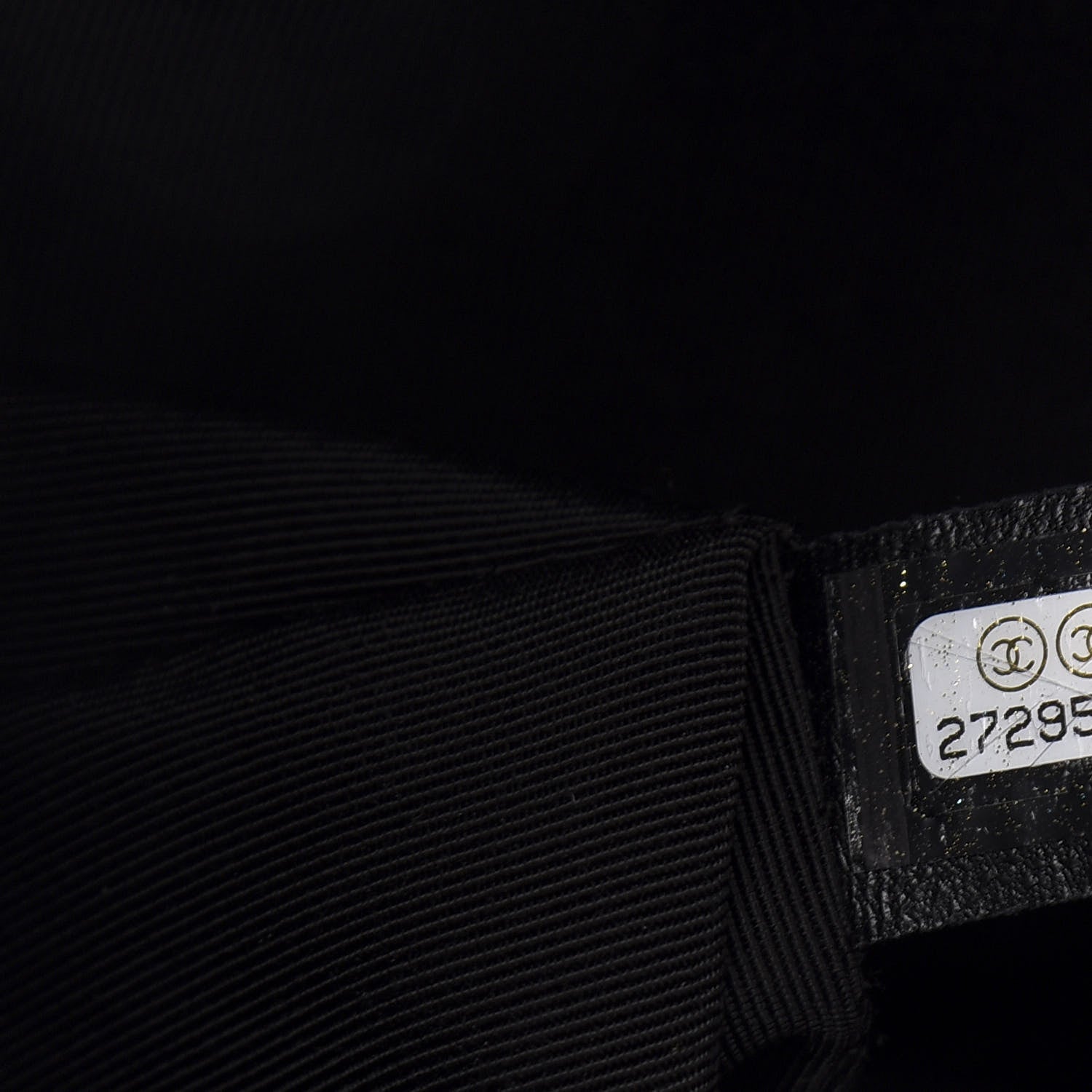 Chanel Lambskin Stitched CC Chain Backpack Black 6 of 9