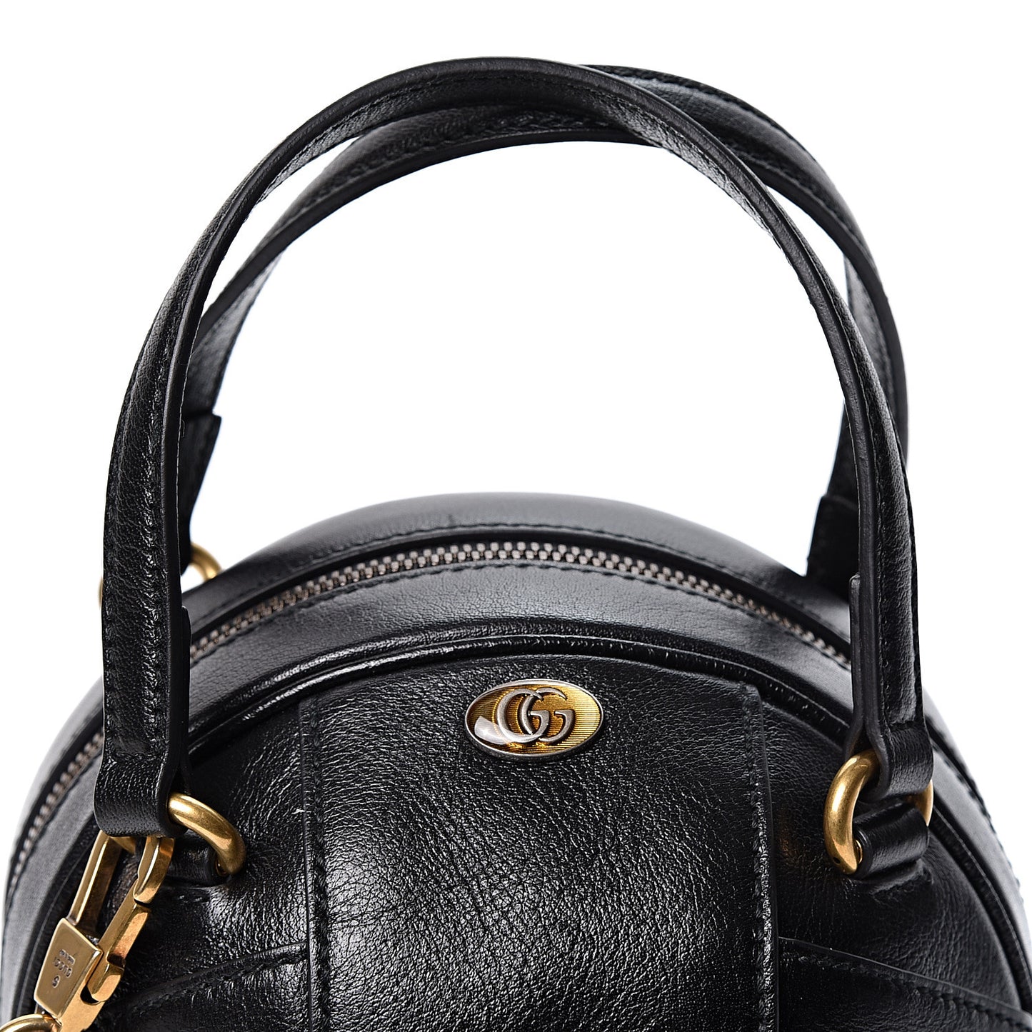 Piuma Lux Energy Mini Tifosa Basketball Shaped Shoulder Bag Black