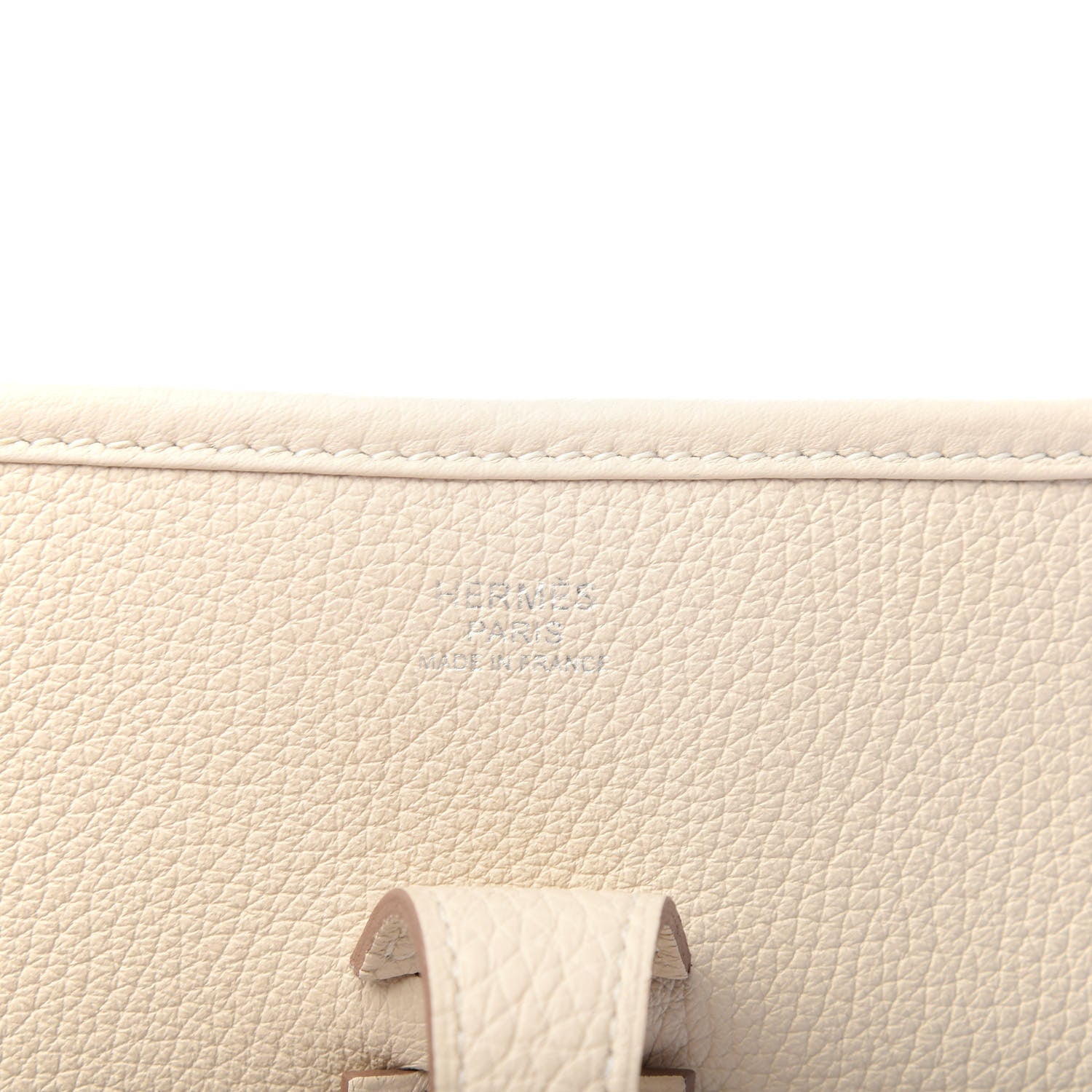Hermes Taurillon Clemence Evelyne III PM Nata 6 of 10