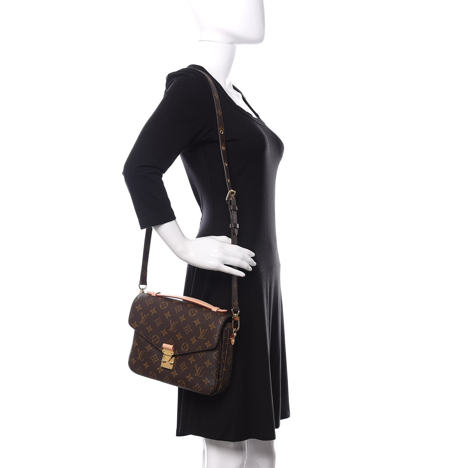 Louis Vuitton Monogram Pochette Metis 2 of 8