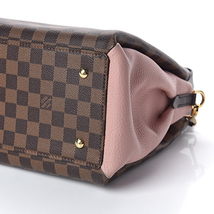 Louis Vuitton Cuir Taurillon Damier Ebene Normandy Magnolia 8 of 9