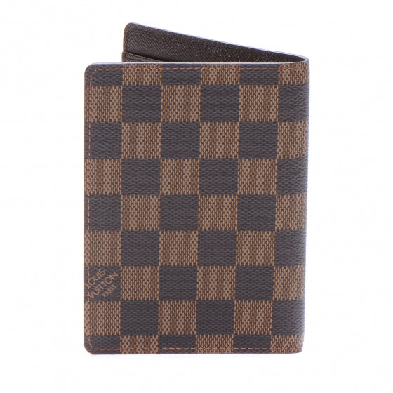 Damier Ebene Passport Wallet Organizer