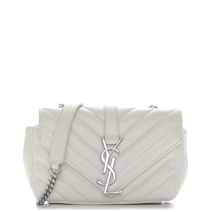Saint Laurent Sheepskin Matelasse Monogram Classic Baby Chain Bag Porcellana 1 of 10